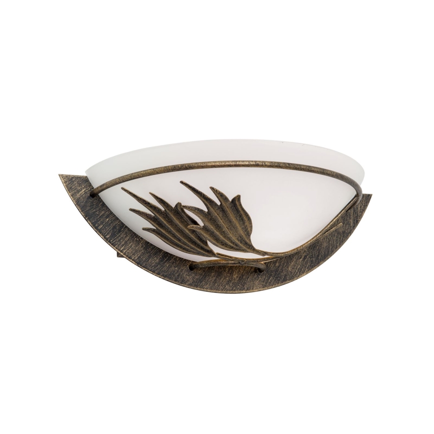 Applique murale FLEUR 1xE14/60W/230V bronze