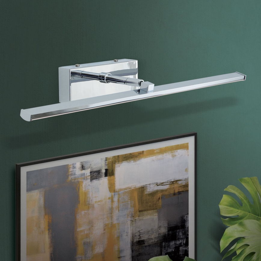 Applique pour tableau PUBLIO LED/10W/230V 50 cm chrome brillant