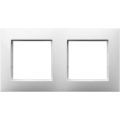 Ospel - Cadre double ARIA blanc