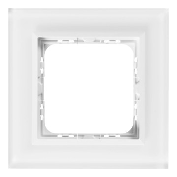 Ospel - Cadre simple SONATA blanc mat