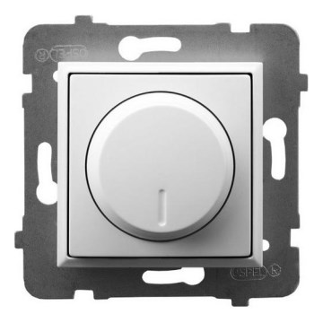 Ospel - Variateur rotatif sans cadre ARIA blanc