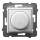 Ospel - Variateur rotatif sans cadre ARIA blanc