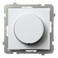 Ospel - Variateur rotatif sans cadre SONATA, blanc