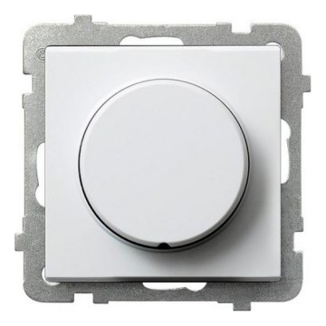 Ospel - Variateur rotatif sans cadre SONATA, blanc