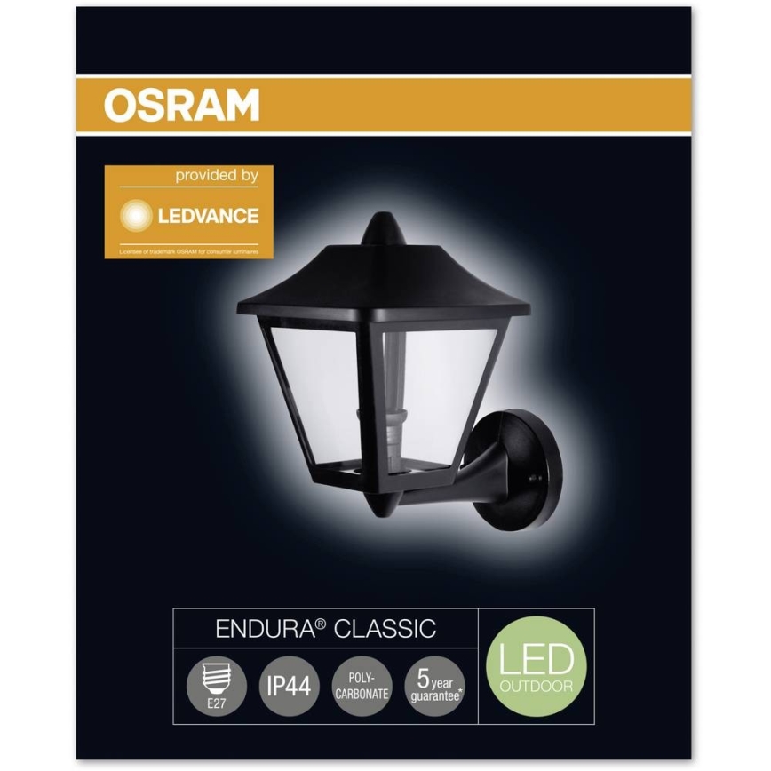 Osram - Applique murale LED extérieure ENDURA 1xE27/9W/230V IP44