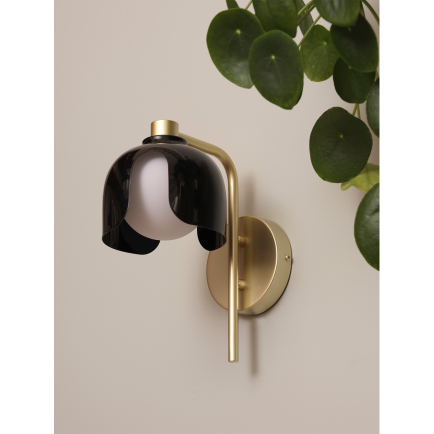 Osram - Applique murale DECOR COROLLE 1xG9/20W/230V noire/dorée