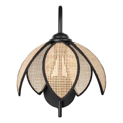 Osram - Applique murale DECOR RATTAN 1xE27/15W/230V beige/noir