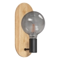 Osram - Applique murale DECOR WOOD 1xE27/8W/230V bois d'hévéa