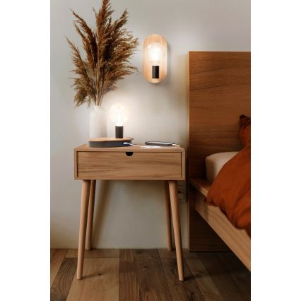Osram - Applique murale DECOR WOOD 1xE27/8W/230V bois d'hévéa