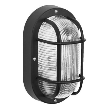 Osram - Applique murale d'extérieur BULKHEAD 1xE27/10W/230V IP54 noire