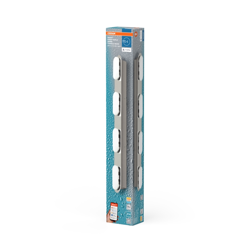 Osram - Applique murale LED dimmable pour salle de bains SMART+ DUPLO LED/24W/230V 3000-6500K IP44 Wi-Fi