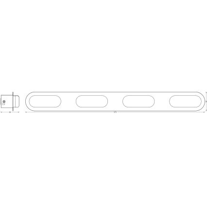 Osram - Applique murale LED dimmable pour salle de bains SMART+ DUPLO LED/24W/230V 3000-6500K IP44 Wi-Fi