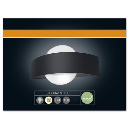 Osram - Applique murale LED extérieure ENDURA LED/11W/230V IP44 noir IP44