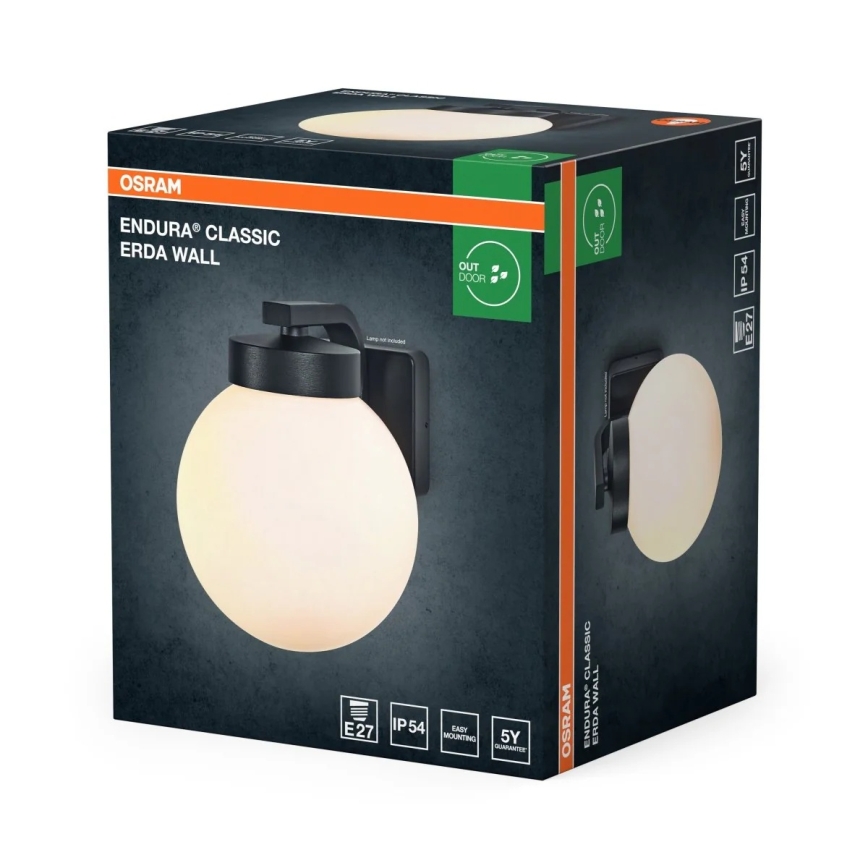 Osram - Applique murale extérieure ENDURA CLASSIC 1xE27/40W/230V IP54 anthracite