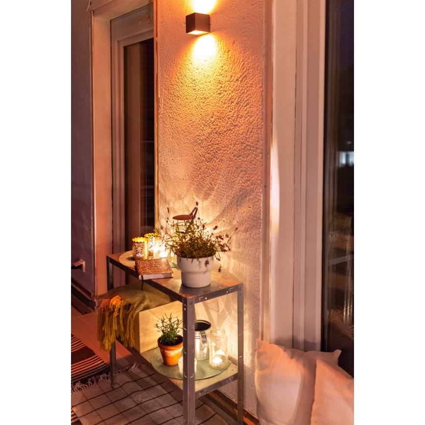 Osram - Applique murale d'extérieur SMART+ BRICK LED RGBW dimmable 14W/230V IP44 Wi-Fi