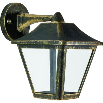 Osram - Applique murale extérieure TRADITION DOWN 1xE27/60W/230V IP44 patine/doré