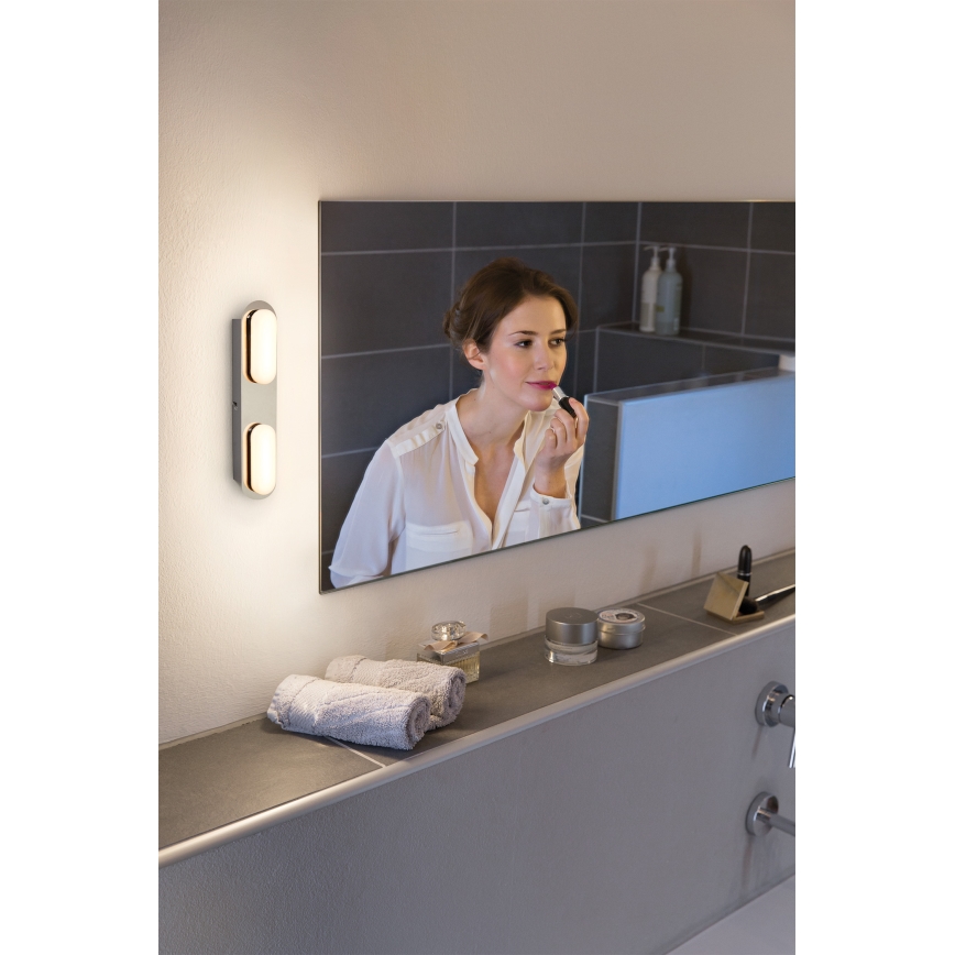 Osram - Applique murale de salle de bains LED dimmable SMART+ DUPLO LED/15W/230V 3000-6500K IP44 Wi-Fi