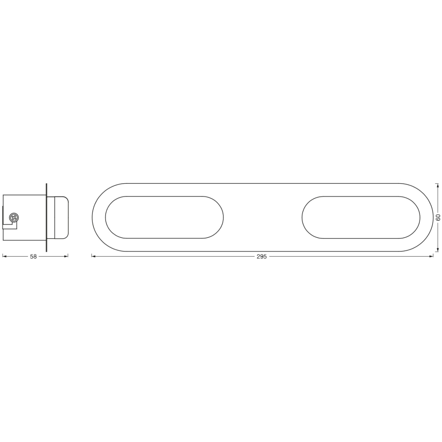 Osram - Applique murale de salle de bains LED dimmable SMART+ DUPLO LED/15W/230V 3000-6500K IP44 Wi-Fi