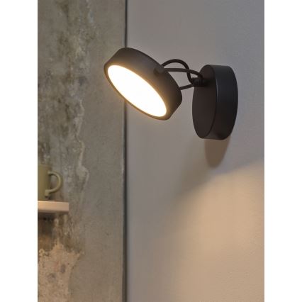 Osram - Applique murale LED DECOR PUCK LED/11W/230V noir