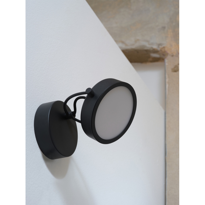 Osram - Applique murale LED DECOR PUCK LED/11W/230V noir