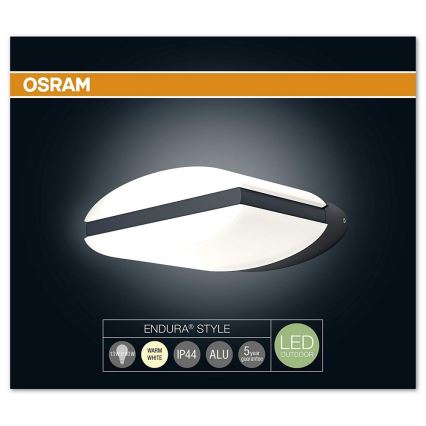 Osram - Applique murale LED extérieure ENDURA LED/13W/230V IP44 noir IP44