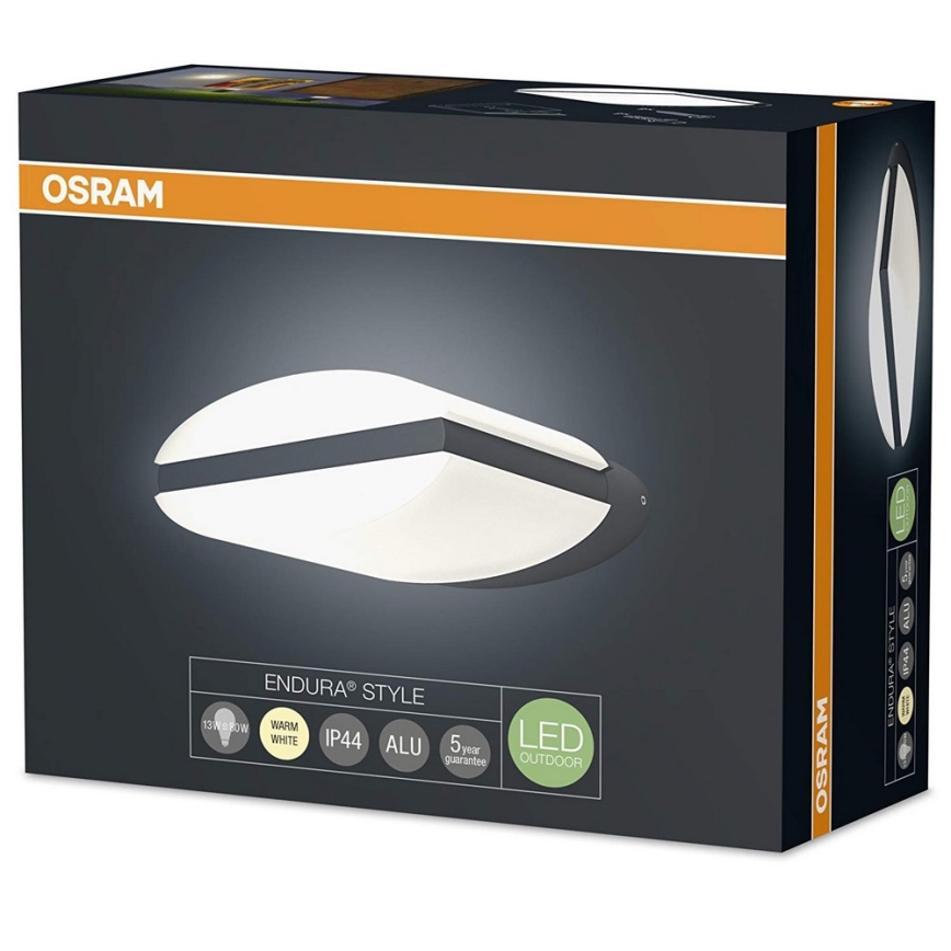 Osram - Applique murale LED extérieure ENDURA LED/13W/230V IP44 noir IP44