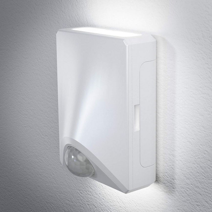 Osram - Applique murale LED extérieure avec détecteur DOORLED LED/0,8/4xAA IP54