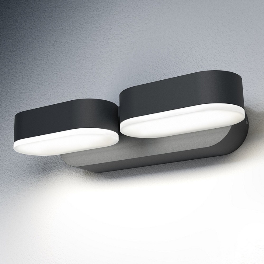 Osram - Applique murale LED extérieure ENDURA 2xLED/13W/230V IP44 noir IP44