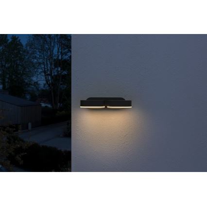 Osram - Applique murale LED extérieure ENDURA 2xLED/13W/230V IP44 noir IP44