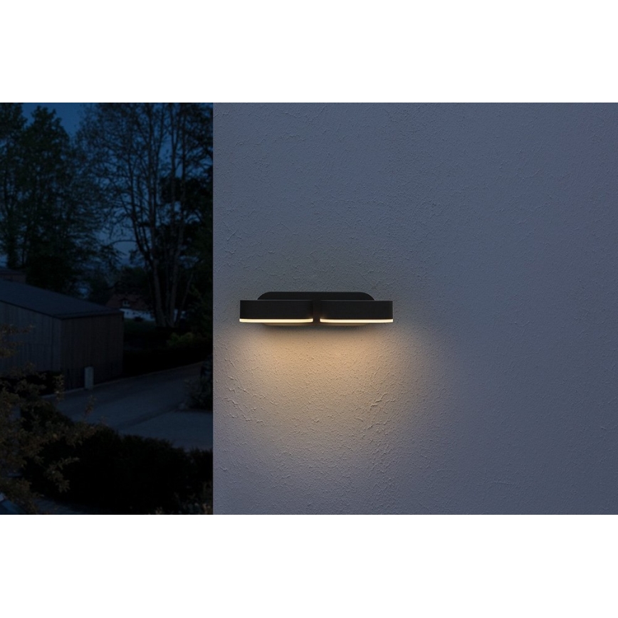 Osram - Applique murale LED extérieure ENDURA 2xLED/13W/230V IP44 noir IP44