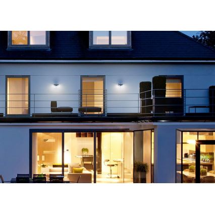 Osram - Applique murale LED extérieure ENDURA 2xLED/13W/230V IP44 noir IP44