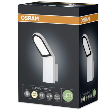 Osram - Applique murale LED extérieure ENDURA LED/12W /230V IP44 blanc
