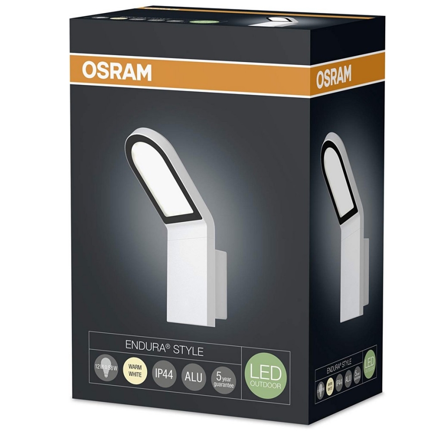 Osram - Applique murale LED extérieure ENDURA LED/12W /230V IP44 blanc