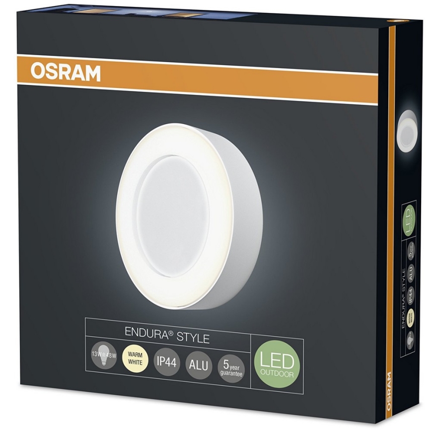 Osram - Applique murale LED extérieure ENDURA LED/13W /230V IP44 blanc