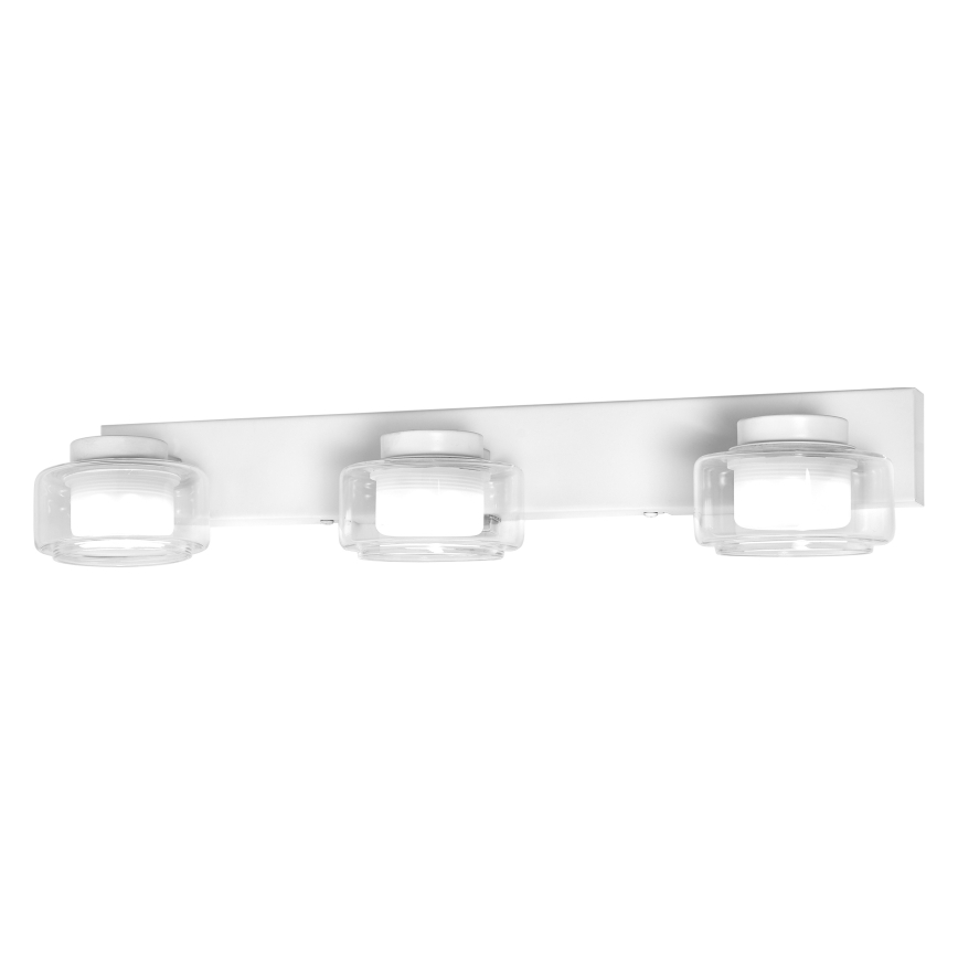Osram - Applique murale LED pour salle de bains ORBIS FLAME 3xLED/5,5W/230V 3000/4000K IP44 blanche