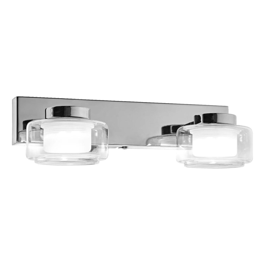 Osram - Applique murale LED pour salle de bains ORBIS FLAME 2xLED/5,5W/230V 3000/4000K IP44 chrome brillant
