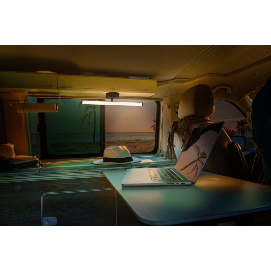 Osram - Applique murale LED NIGHTLUX tactile, rechargeable et dimmable, LED/1,8W/5V, noir