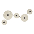 Osram - Applique murale PLISSEE 5xE27/15W/230V crème