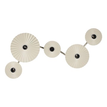 Osram - Applique murale PLISSEE 5xE27/15W/230V crème