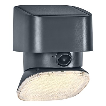 Osram - applique murale solaire à LED avec capteur ENDURA STYLE LED/10,3W/4,2V 2000 mAh IP54 anthracite
