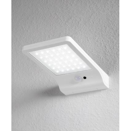 Osram - Applique murale solaire LED avec capteur DOORLED LED/3W/3,3V 2000 mAh IP44 blanche