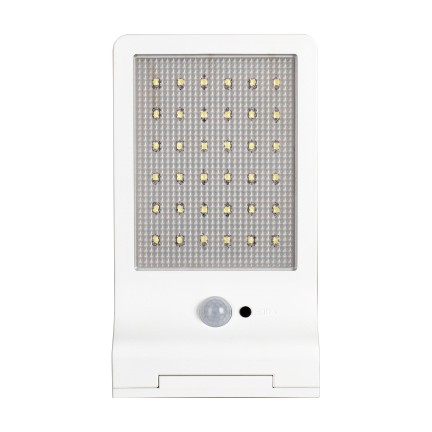 Osram - Applique murale solaire LED avec capteur DOORLED LED/3W/3,3V 2000 mAh IP44 blanche