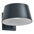 Osram - Applique murale solaire LED avec capteur ENDURA STYLE LED/10,1W/4,2V 2000 mAh IP54 anthracite