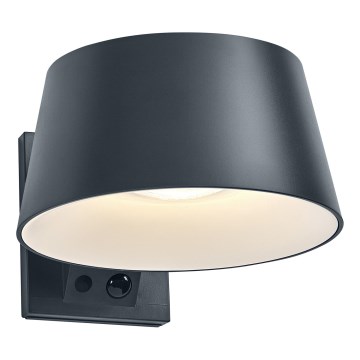 Osram - Applique murale solaire LED avec capteur ENDURA STYLE LED/10,1W/4,2V 2000 mAh IP54 anthracite