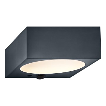 Osram - Applique murale solaire LED dimmable avec détecteur ENDURA STYLE LED/10,7W/4,2V 2000 mAh IP65 anthracite