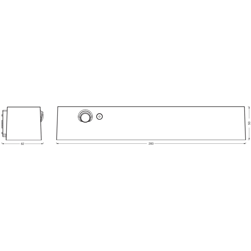 Osram - Applique murale solaire LED avec capteur ENDURA STYLE LED/12,4W/4,2V 2000 mAh IP54 anthracite