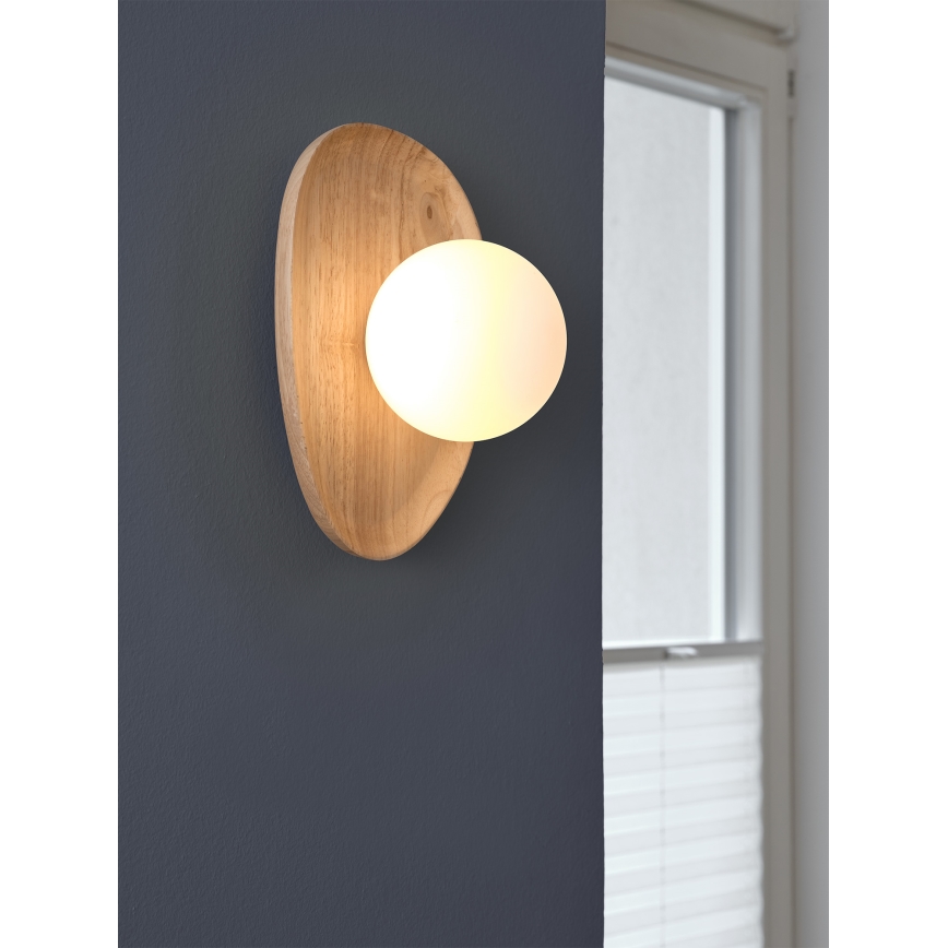 Osram - Applique murale WOOD NEST 1xG9/5W/230V en bois d'hévéa