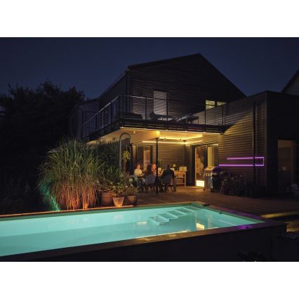 Osram - Ruban LED RGB dimmable d'extérieur FLEX 10m LED/70W/230V IP65 + télécommande