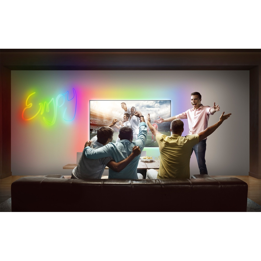 Osram - Ruban LED RVB dimmable d'extérieur SMART+ MAGIC 3m LED/15W/230V IP44 Wi-Fi+ télécommande