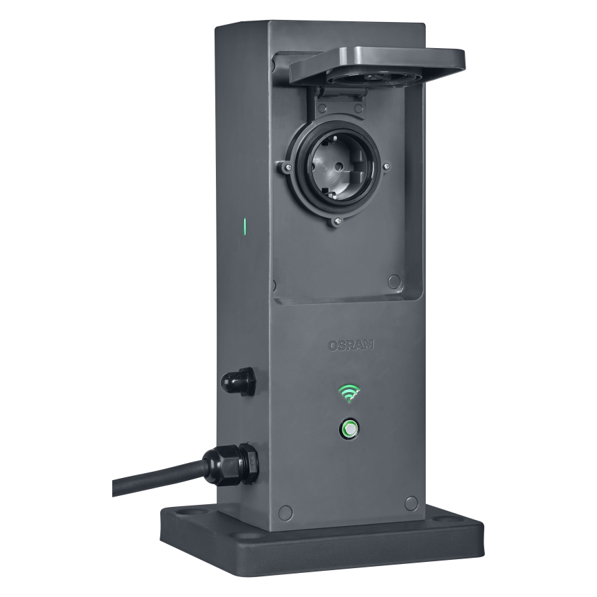 Osram - Borne de prises extérieure intelligente 2 prises SCHUKO avec répéteur Wi‑Fi IP44